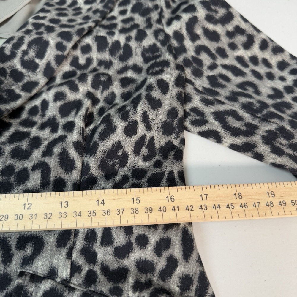 Cabi Women's size 4 Cheetah Print Formal Jacket/Skirt w/Pockets Corpcore Mobwife - Picture 13 of 16